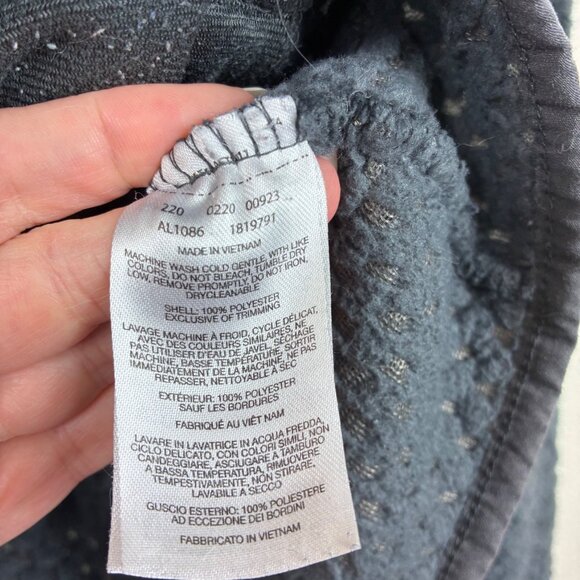 Columbia Fire Side II Sherpa Full Zip Fleece Shark Gray Medium Gorpcore - Picture 5 of 6